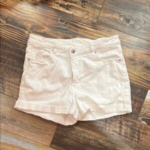 American Eagle Outfitters White Jean Shorts